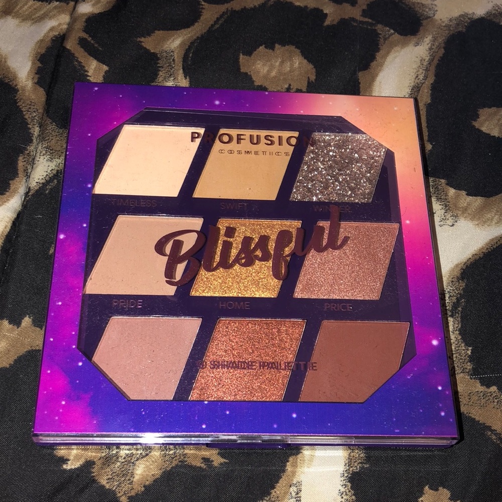Profusion cosmetics 9 shade palette